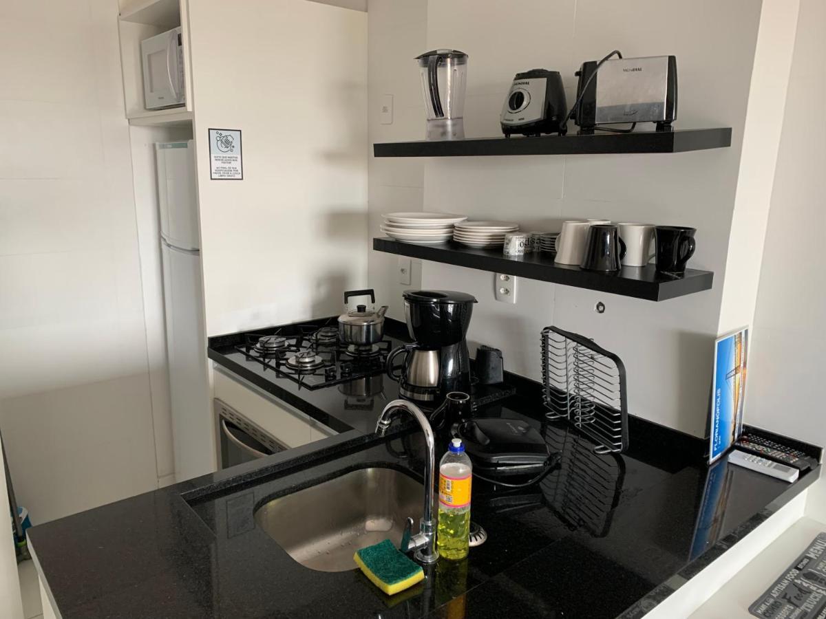Apartamento Com Vista Do Mar Em Residencial Com Piscina Florianopolis Exterior photo