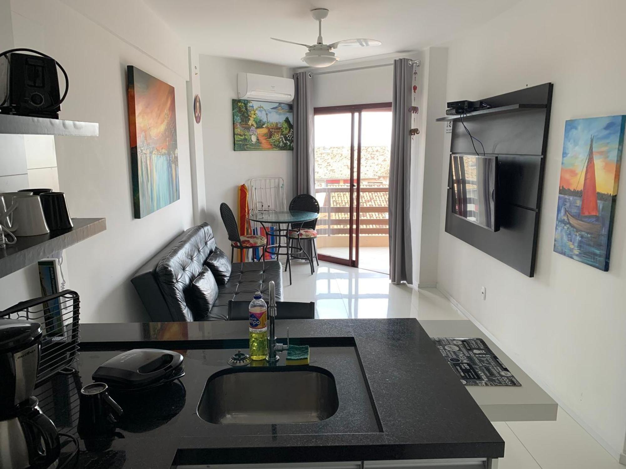 Apartamento Com Vista Do Mar Em Residencial Com Piscina Florianopolis Exterior photo