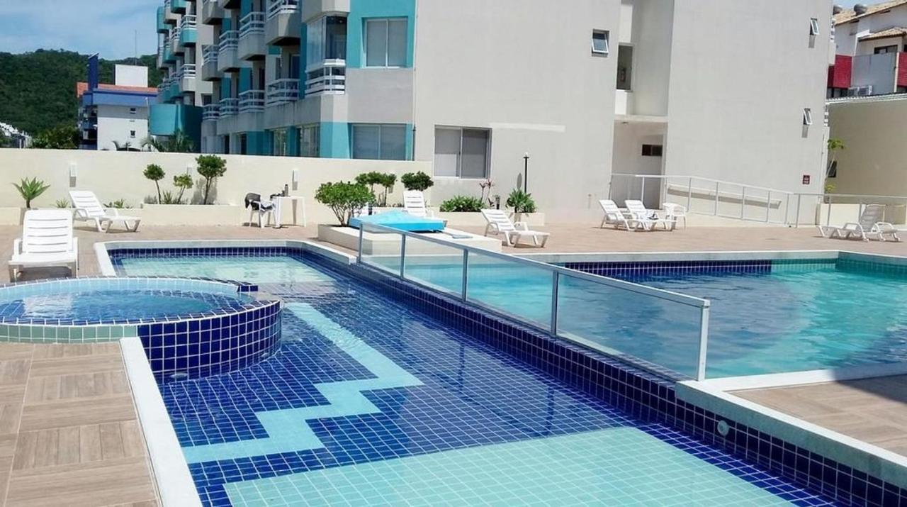 Apartamento Com Vista Do Mar Em Residencial Com Piscina Florianopolis Exterior photo